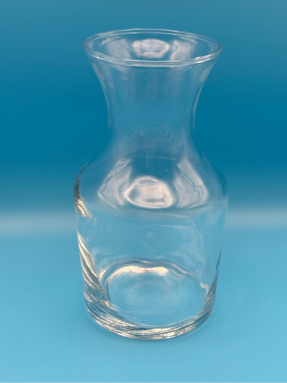 Vintage Libbey 718 Clear Glass 3oz Cocktail Decanter Bud Vase